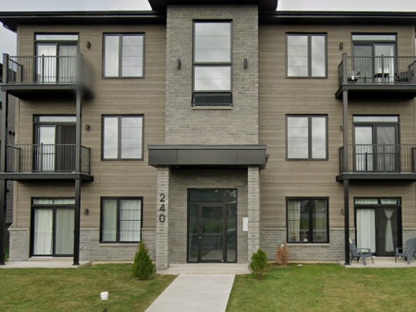 Façade de l'immeuble